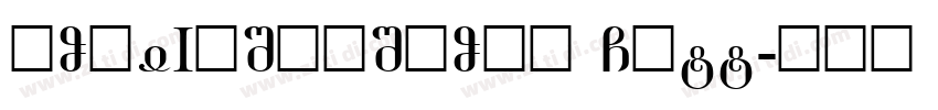 DOUYINSANSBOLD GBtt字体转换